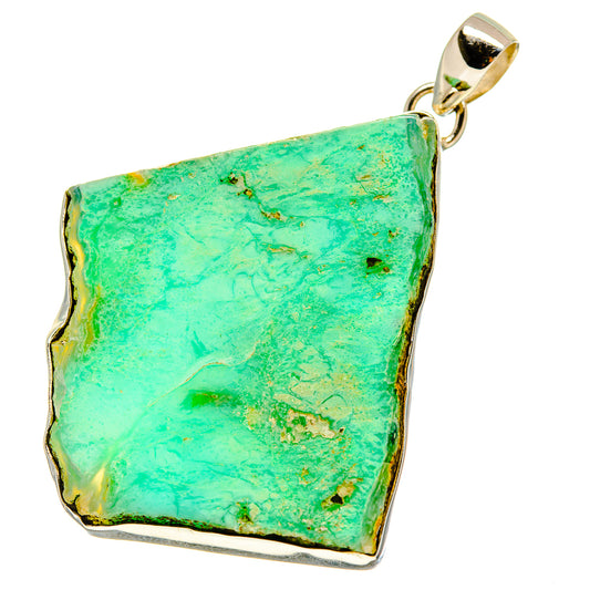 Chrysoprase Pendants handcrafted by Ana Silver Co - PD757857