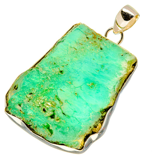 Chrysoprase Pendants handcrafted by Ana Silver Co - PD757858