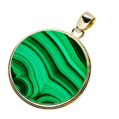 Malachite Pendants handcrafted by Ana Silver Co - PD757873