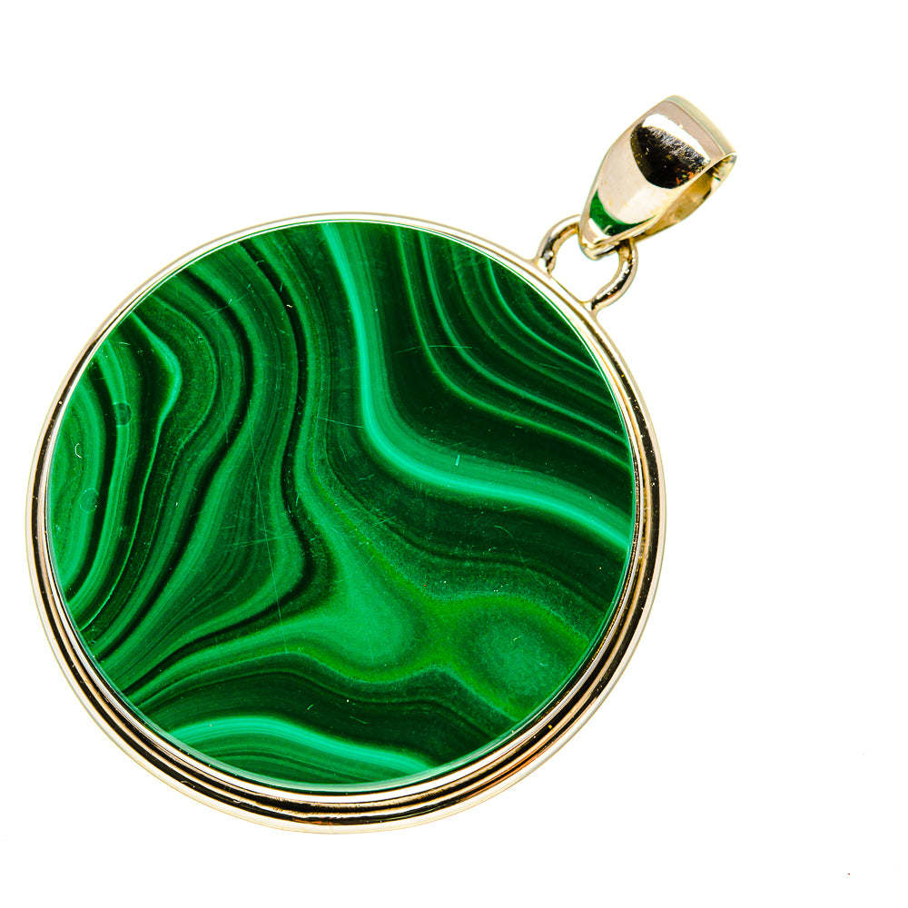 Malachite Pendants handcrafted by Ana Silver Co - PD757874