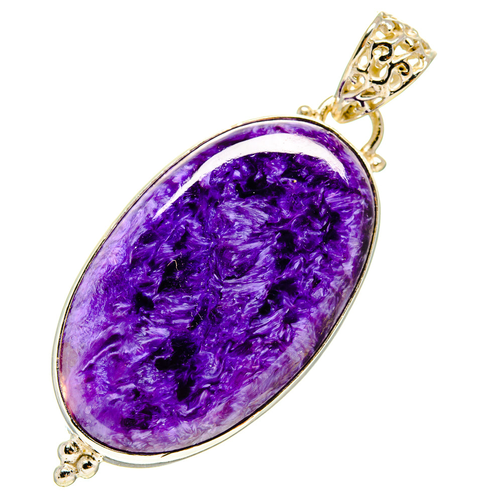 Charoite Pendants handcrafted by Ana Silver Co - PD757882