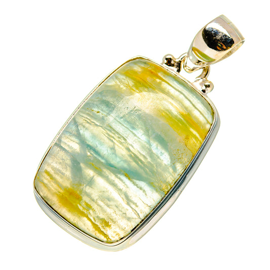 Peruvian Opal Pendants handcrafted by Ana Silver Co - PD757885