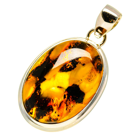 Amber Pendants handcrafted by Ana Silver Co - PD757891