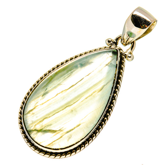 Peruvian Opal Pendants handcrafted by Ana Silver Co - PD757893