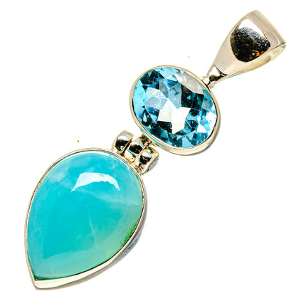 Larimar Pendants handcrafted by Ana Silver Co - PD757909