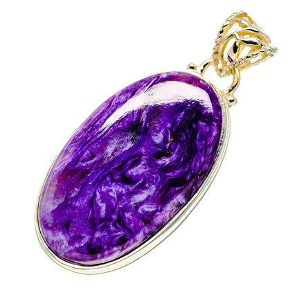 Charoite Pendants handcrafted by Ana Silver Co - PD757918