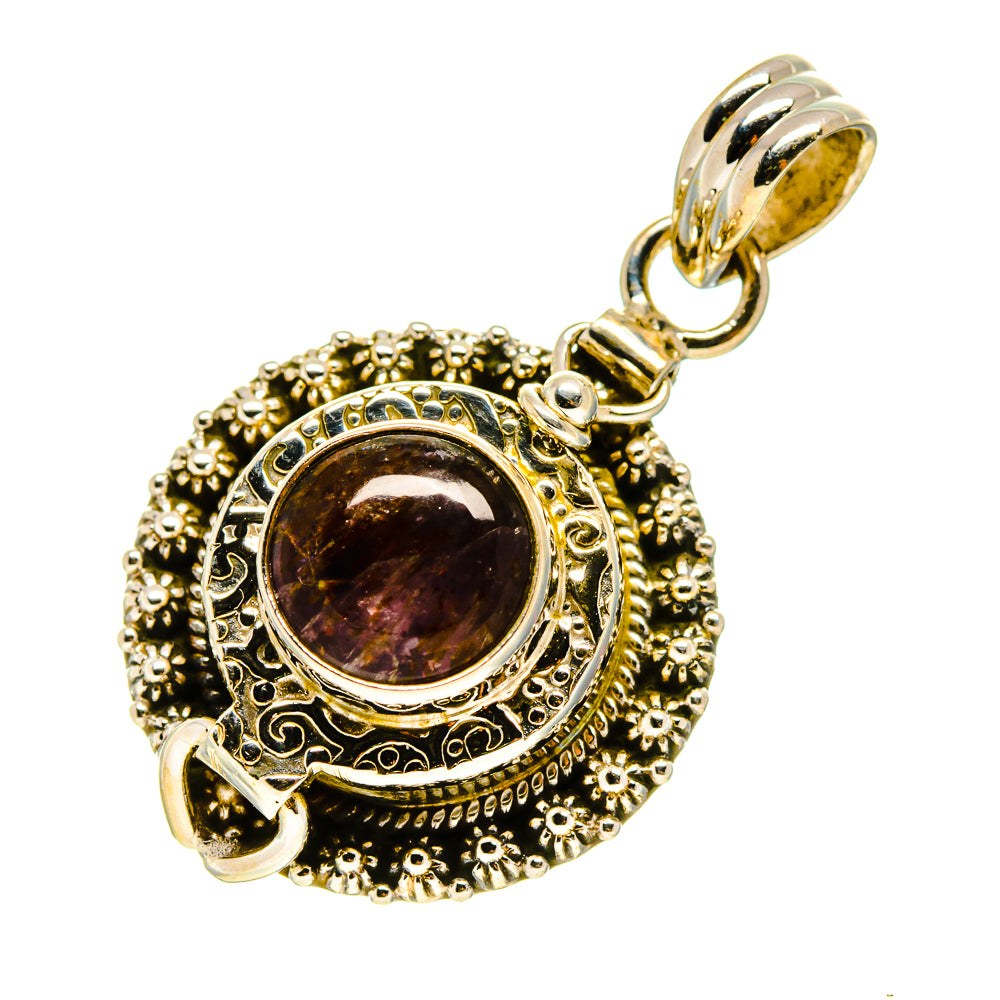 Rutilated Quartz Pendants handcrafted by Ana Silver Co - PD757943