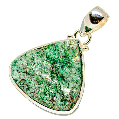 Green Fuchsite Pendants handcrafted by Ana Silver Co - PD757950