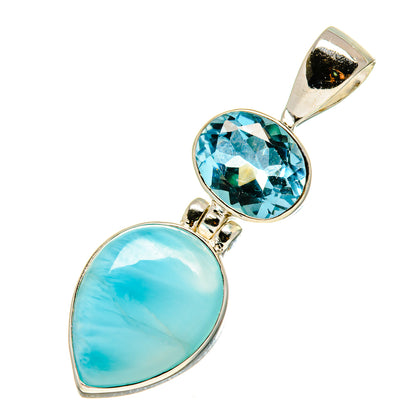 Larimar Pendants handcrafted by Ana Silver Co - PD757959
