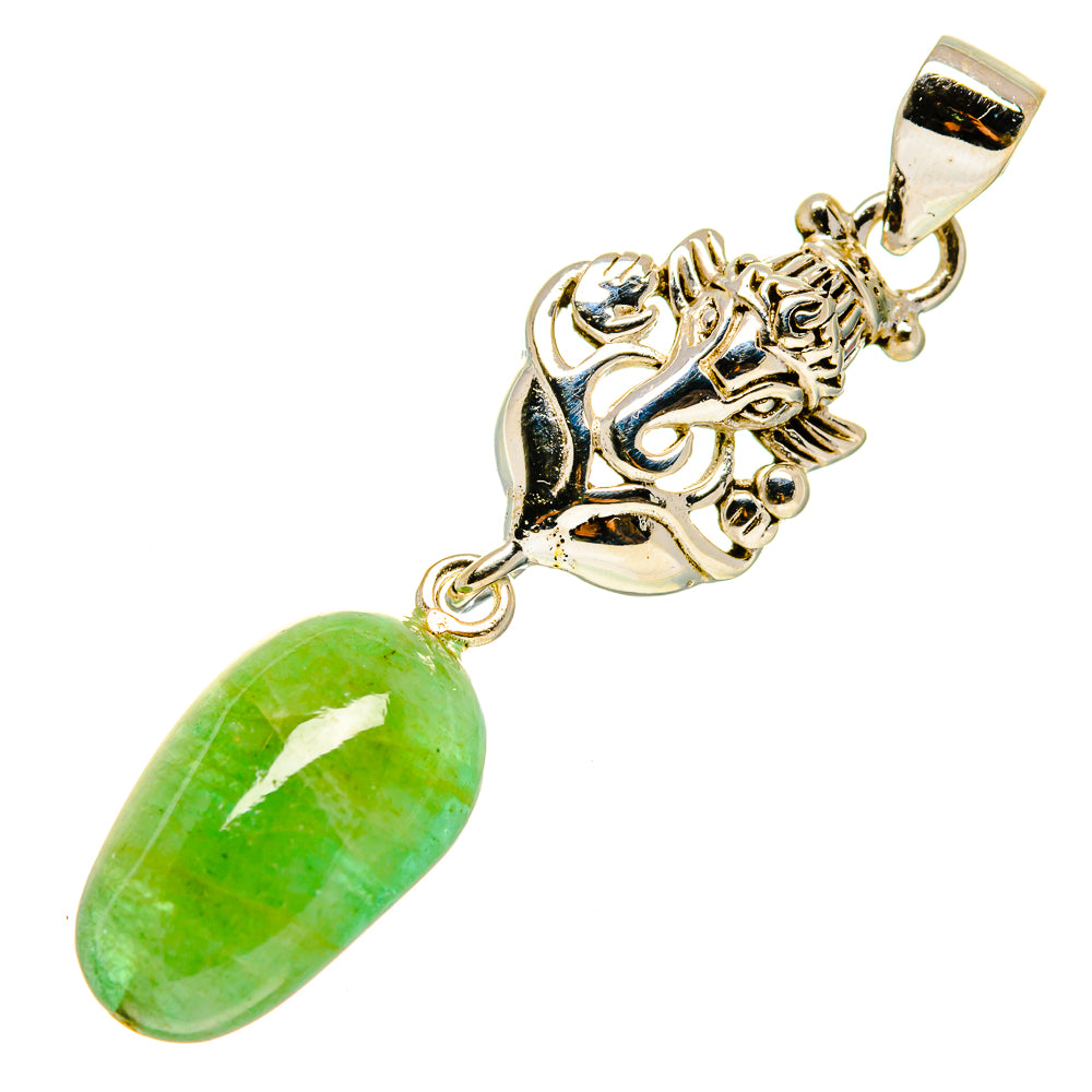 Prehnite Pendants handcrafted by Ana Silver Co - PD757968