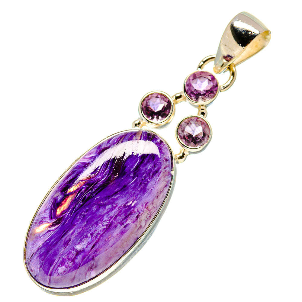 Charoite Pendants handcrafted by Ana Silver Co - PD757969