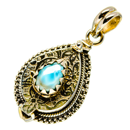 Larimar Pendants handcrafted by Ana Silver Co - PD757993