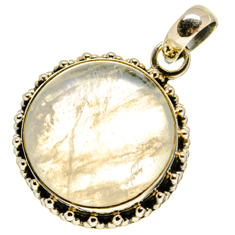 Rainbow Moonstone Pendants handcrafted by Ana Silver Co - PD758008