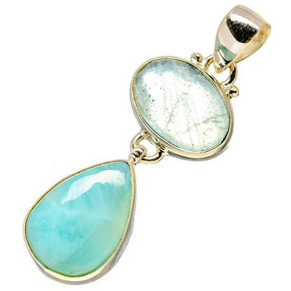 Larimar Pendants handcrafted by Ana Silver Co - PD758020