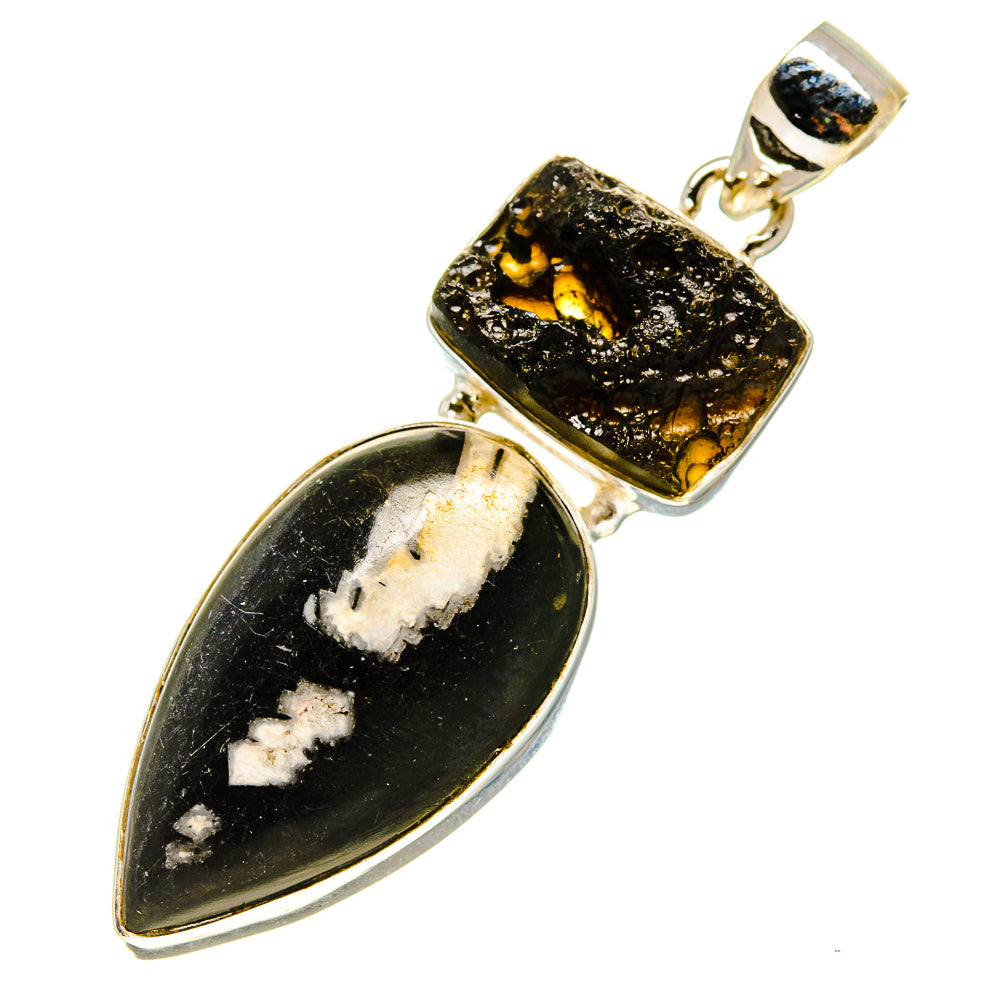 Pinolith Jasper Pendants handcrafted by Ana Silver Co - PD758027