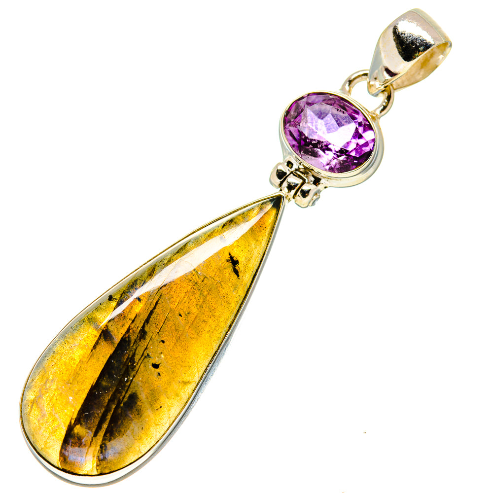 Labradorite Pendants handcrafted by Ana Silver Co - PD758032