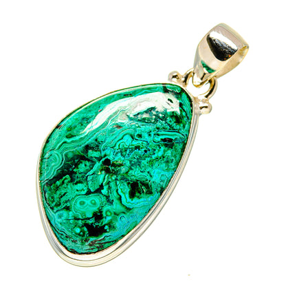 Chrysocolla Pendants handcrafted by Ana Silver Co - PD758041