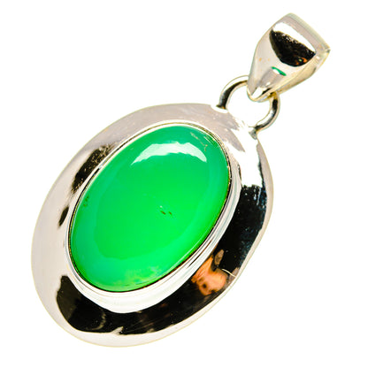 Chrysoprase Pendants handcrafted by Ana Silver Co - PD758043