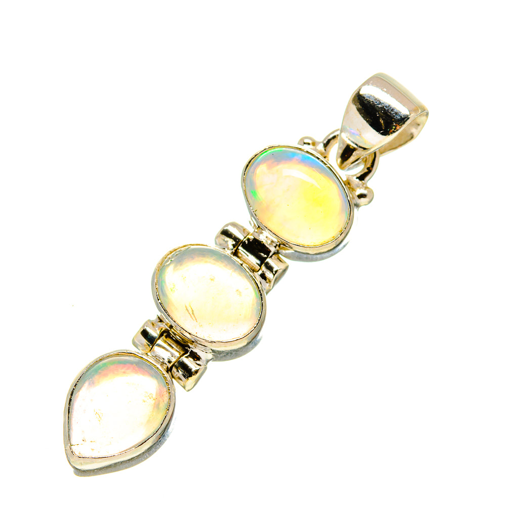 Ethiopian Opal Pendants handcrafted by Ana Silver Co - PD758049
