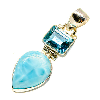 Larimar Pendants handcrafted by Ana Silver Co - PD758050