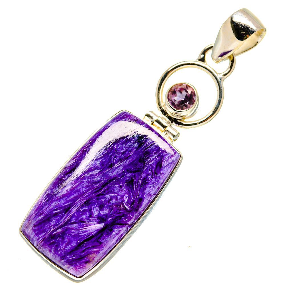 Charoite Pendants handcrafted by Ana Silver Co - PD758059