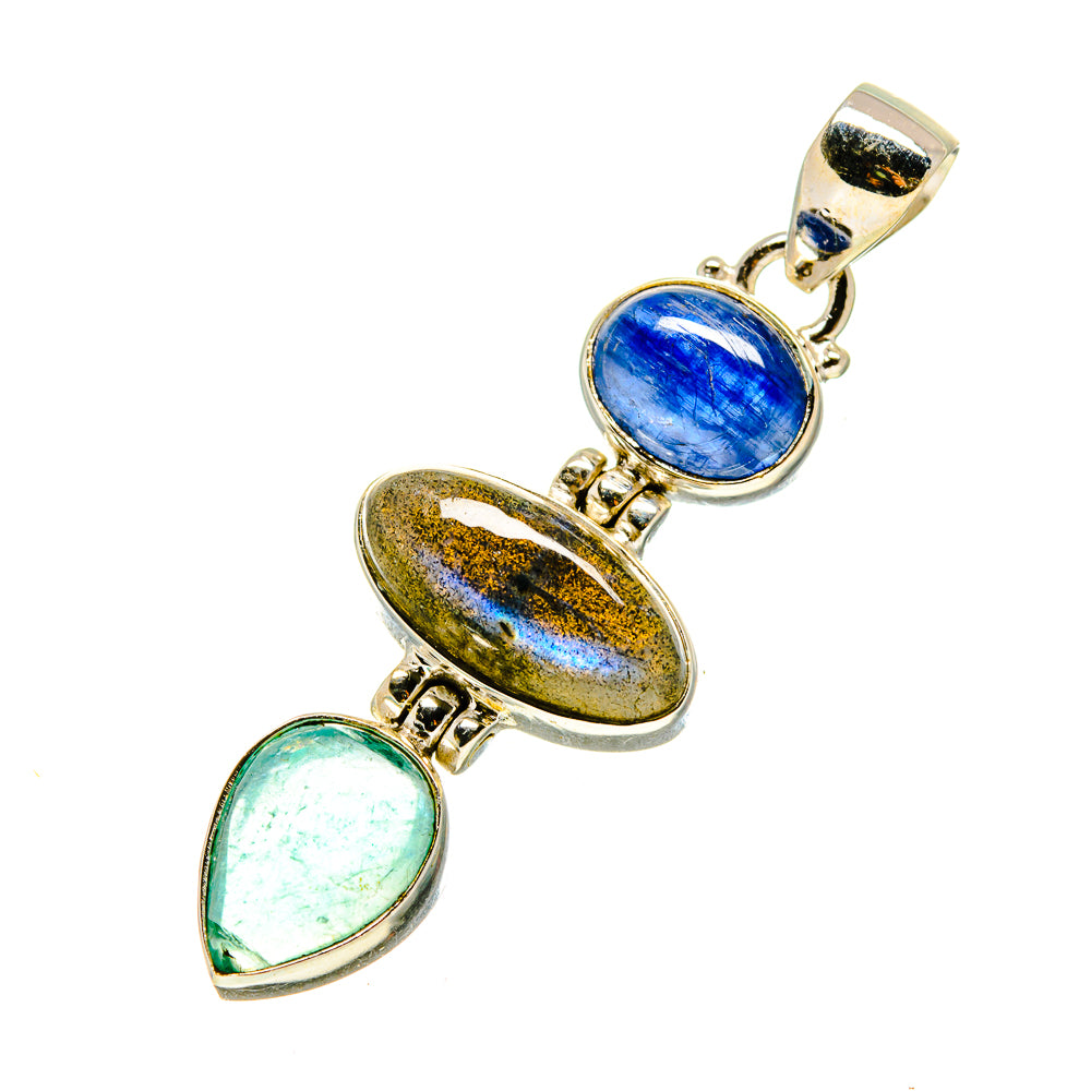 Labradorite Pendants handcrafted by Ana Silver Co - PD758070