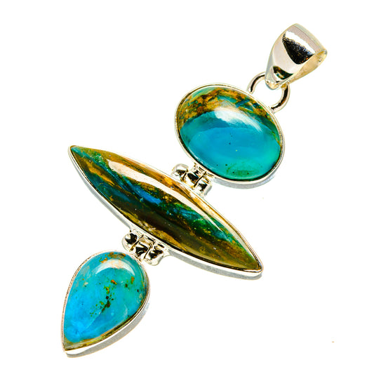 Peruvian Opal Pendants handcrafted by Ana Silver Co - PD758079