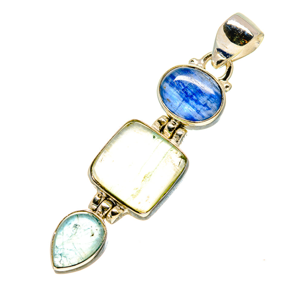 Green Fluorite Pendants handcrafted by Ana Silver Co - PD758083