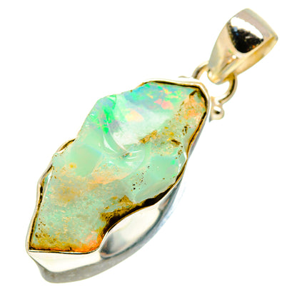 Ethiopian Opal Pendants handcrafted by Ana Silver Co - PD758091