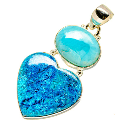 Shattuckite Pendants handcrafted by Ana Silver Co - PD758094