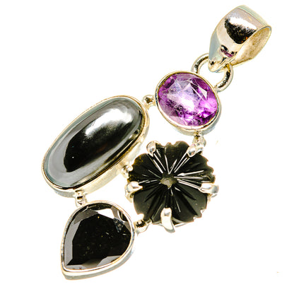 Hematite Pendants handcrafted by Ana Silver Co - PD758095