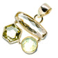 Green Amethyst Pendants handcrafted by Ana Silver Co - PD758097