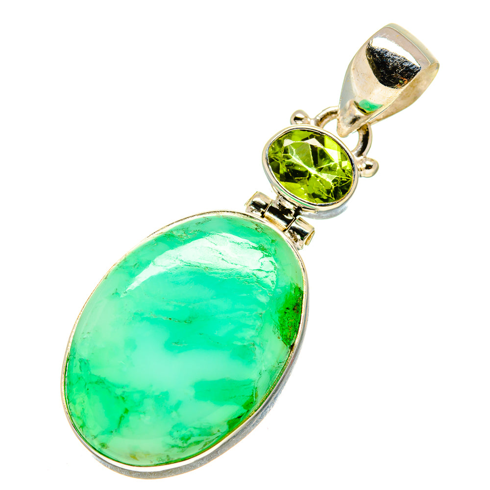 Peruvian Opal Pendants handcrafted by Ana Silver Co - PD758102