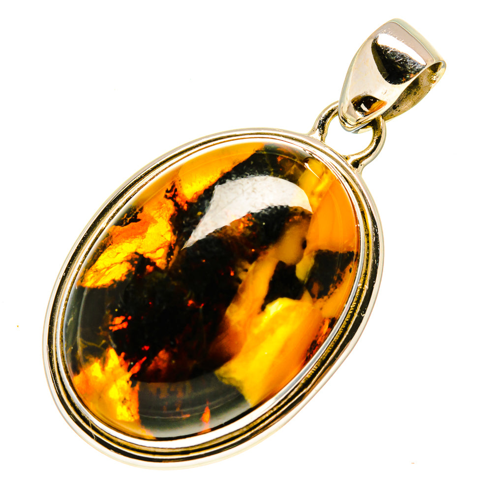Amber Pendants handcrafted by Ana Silver Co - PD758104