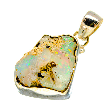 Ethiopian Opal Pendants handcrafted by Ana Silver Co - PD758119
