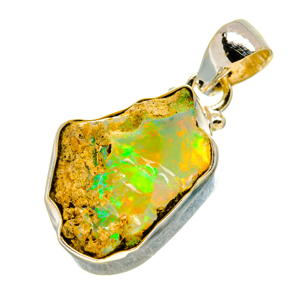 Ethiopian Opal Pendants handcrafted by Ana Silver Co - PD758120