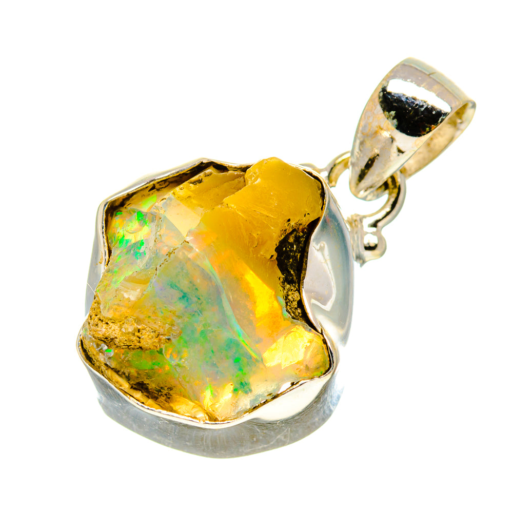Ethiopian Opal Pendants handcrafted by Ana Silver Co - PD758122