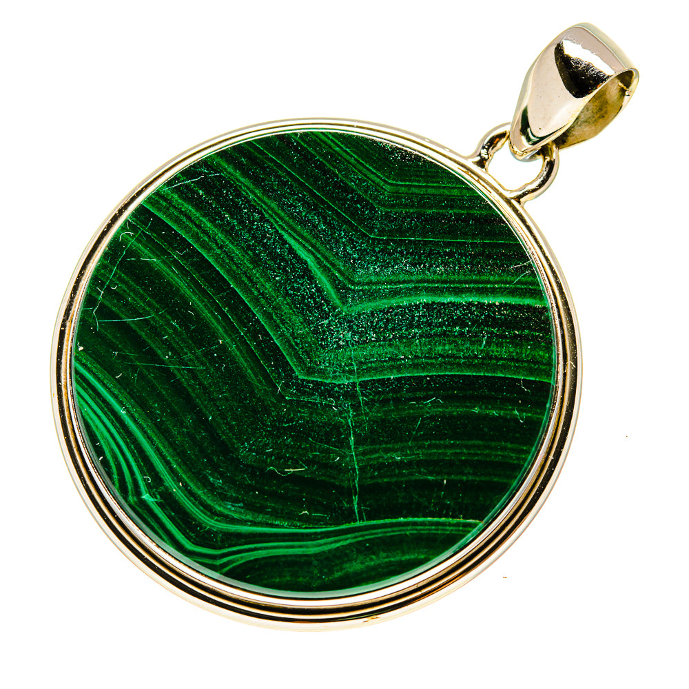 Malachite Pendants handcrafted by Ana Silver Co - PD758138