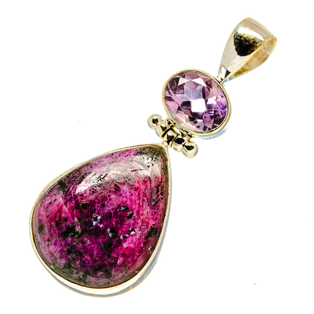 Russian Eudialyte Pendants handcrafted by Ana Silver Co - PD758145