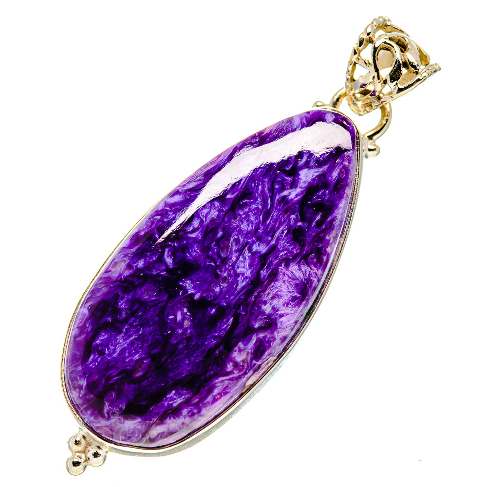 Charoite Pendants handcrafted by Ana Silver Co - PD758154