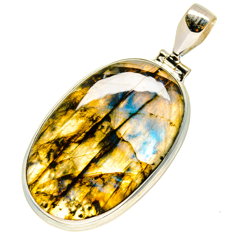 Labradorite Pendants handcrafted by Ana Silver Co - PD758157