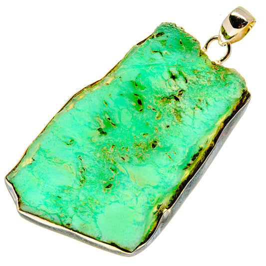 Chrysoprase Pendants handcrafted by Ana Silver Co - PD758160