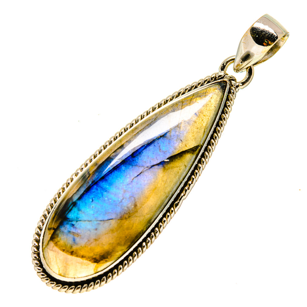 Labradorite Pendants handcrafted by Ana Silver Co - PD758170