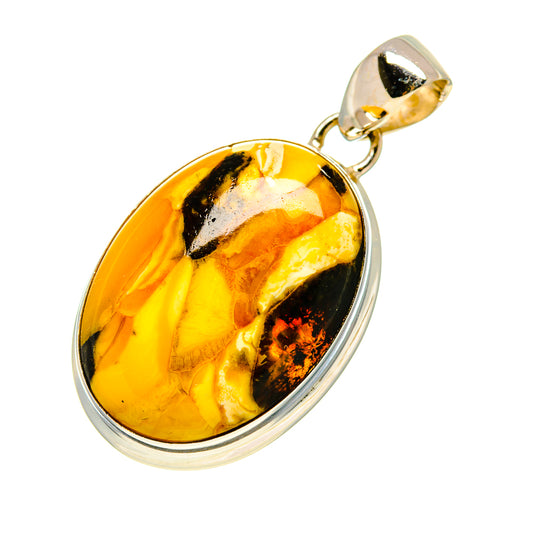 Amber Pendants handcrafted by Ana Silver Co - PD758190