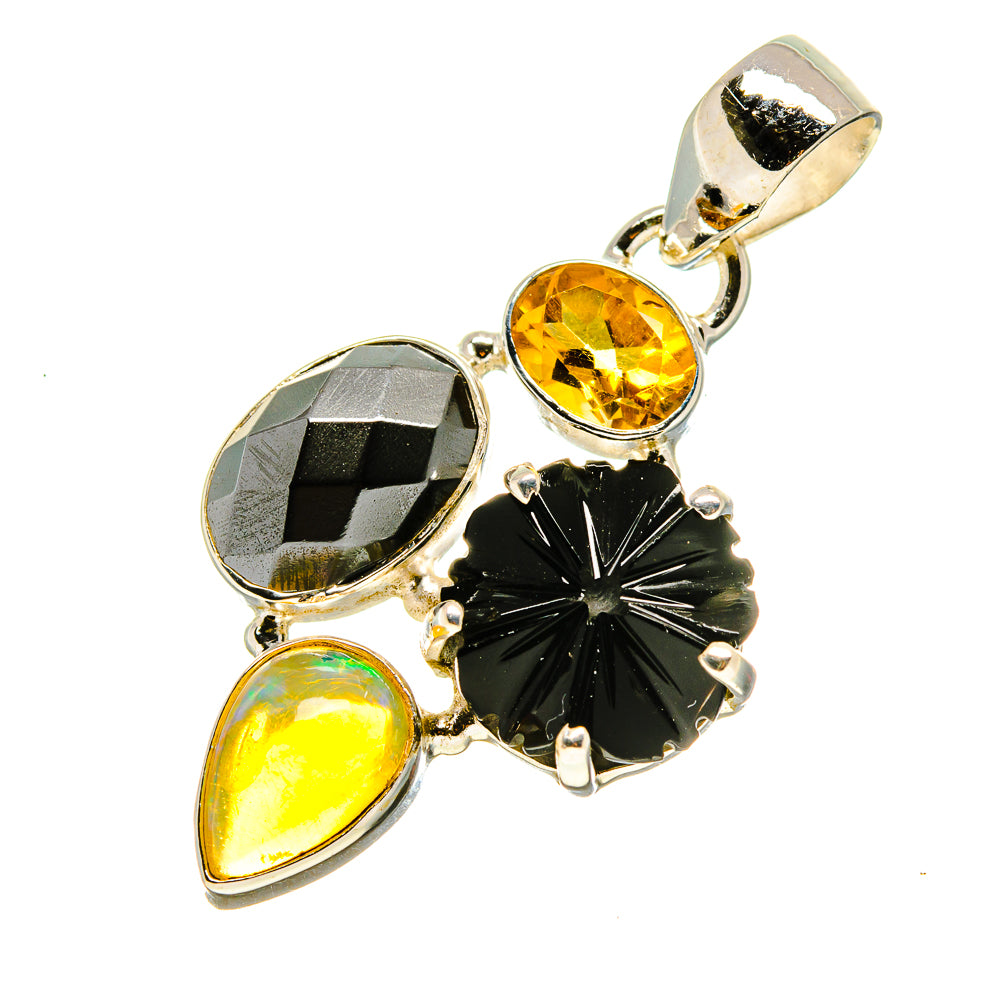 Hematite Pendants handcrafted by Ana Silver Co - PD758199