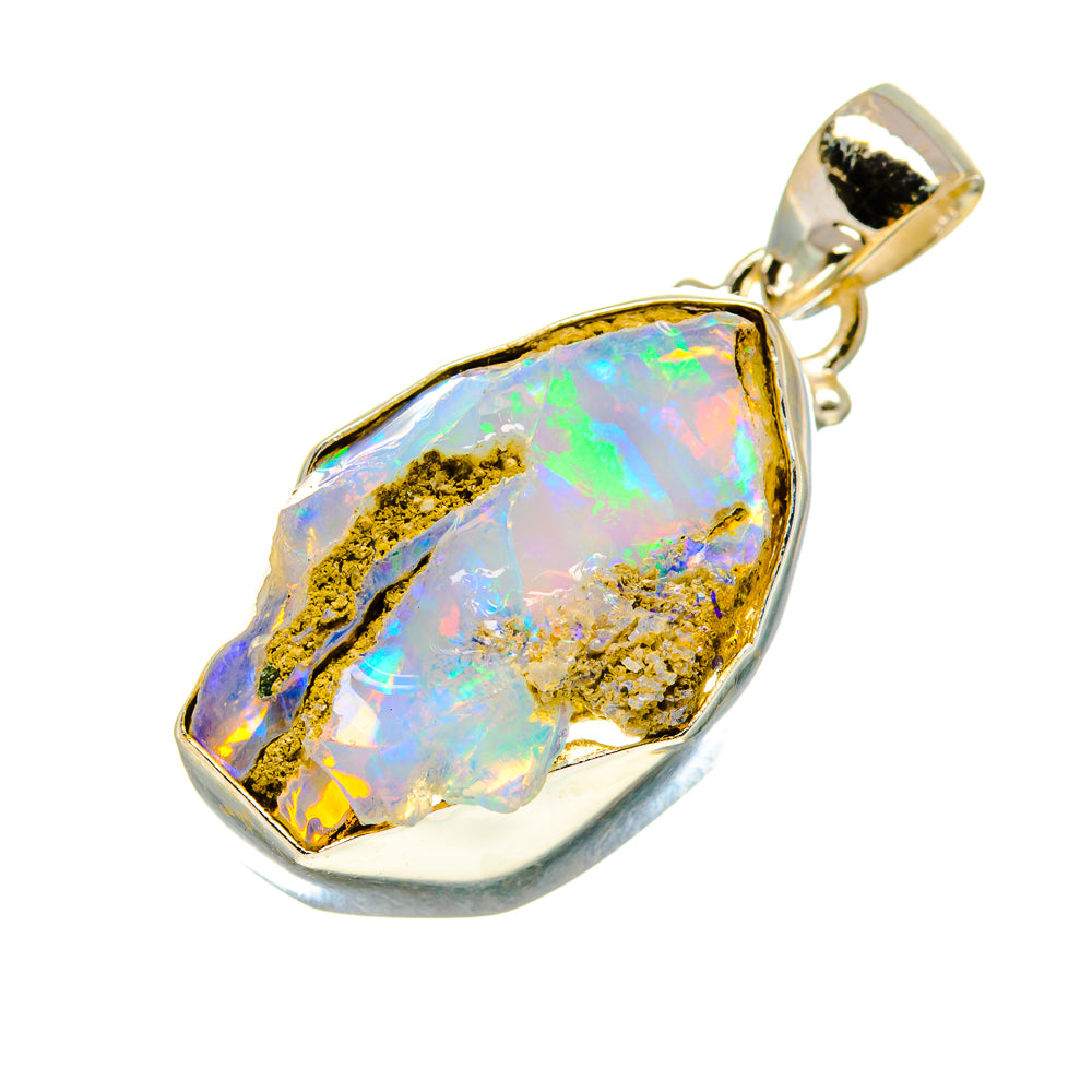 Ethiopian Opal Pendants handcrafted by Ana Silver Co - PD758206