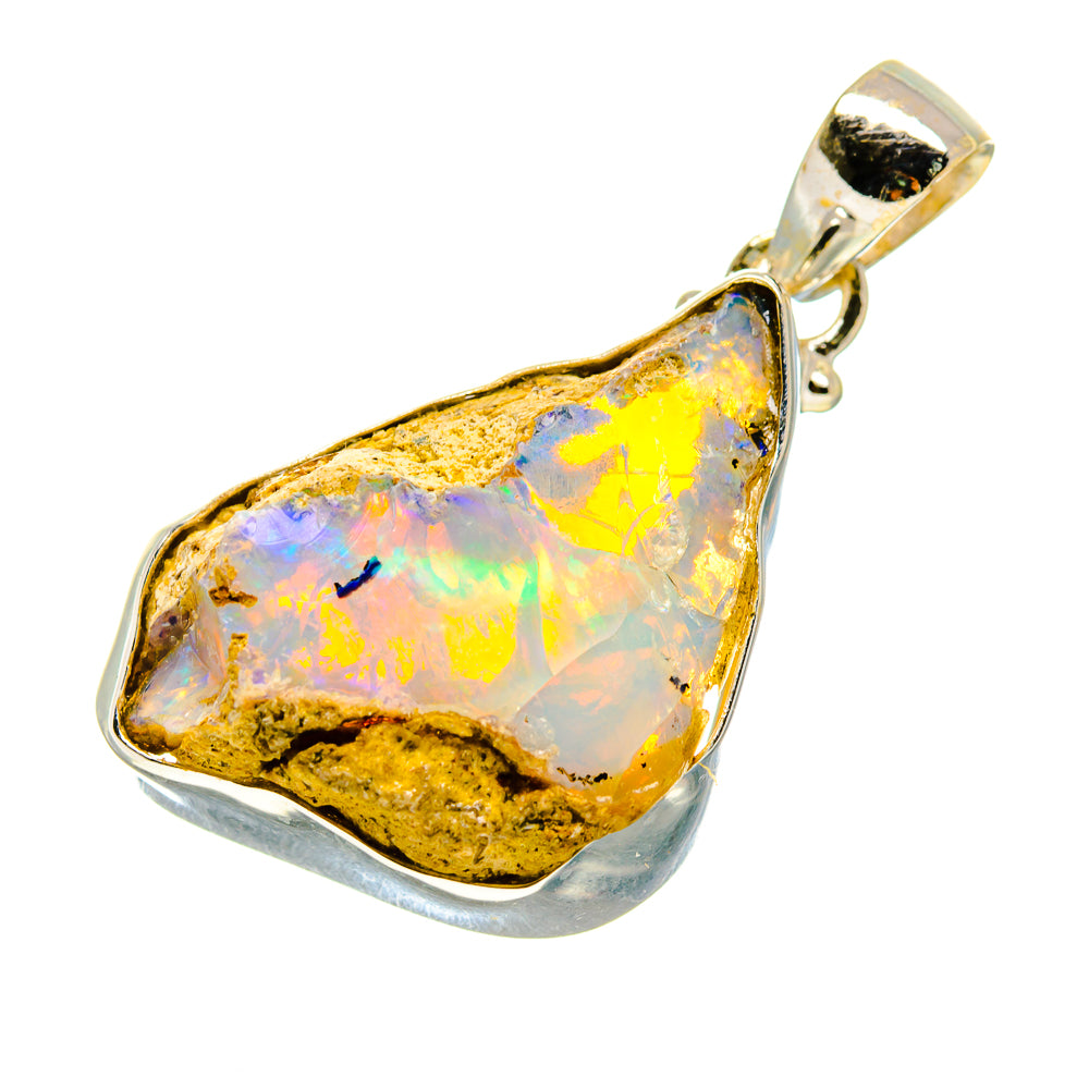 Ethiopian Opal Pendants handcrafted by Ana Silver Co - PD758207