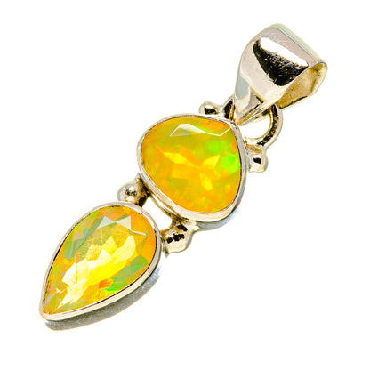 Ethiopian Opal Pendants handcrafted by Ana Silver Co - PD758228