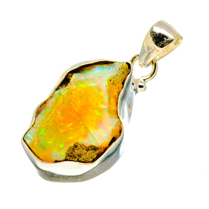 Ethiopian Opal Pendants handcrafted by Ana Silver Co - PD758233