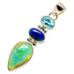 Peruvian Opal Pendants handcrafted by Ana Silver Co - PD758243